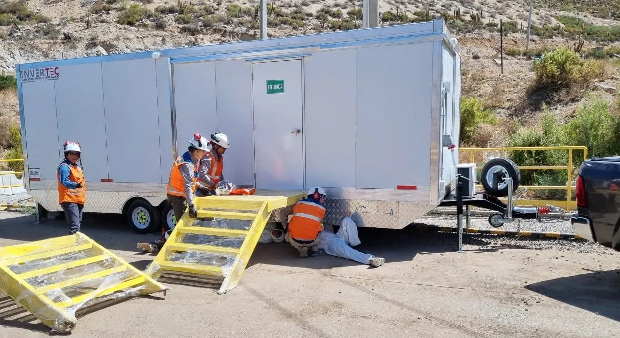 Soluciones móviles adaptables a todo tipo de terreno - Invertec Spa