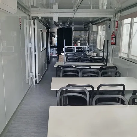 Comedor móvil para faenas industriales - Invertec SpA